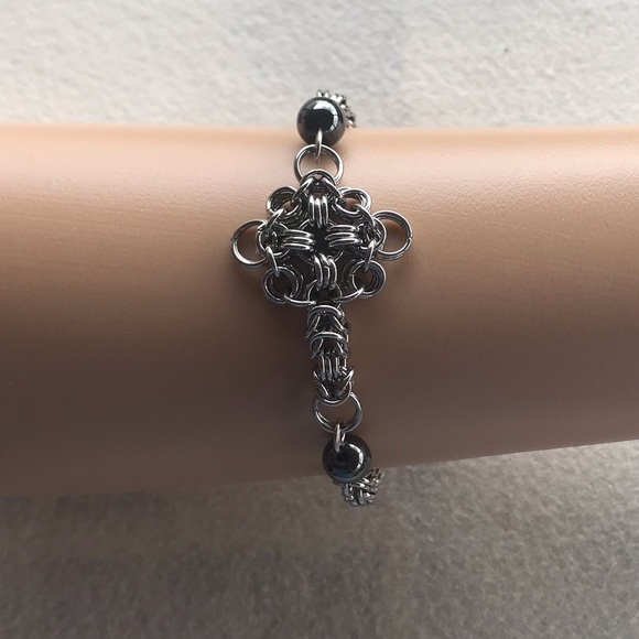 Artisan Non-Magnetic Hematite and Jewelry Set - Picture 6 of 8